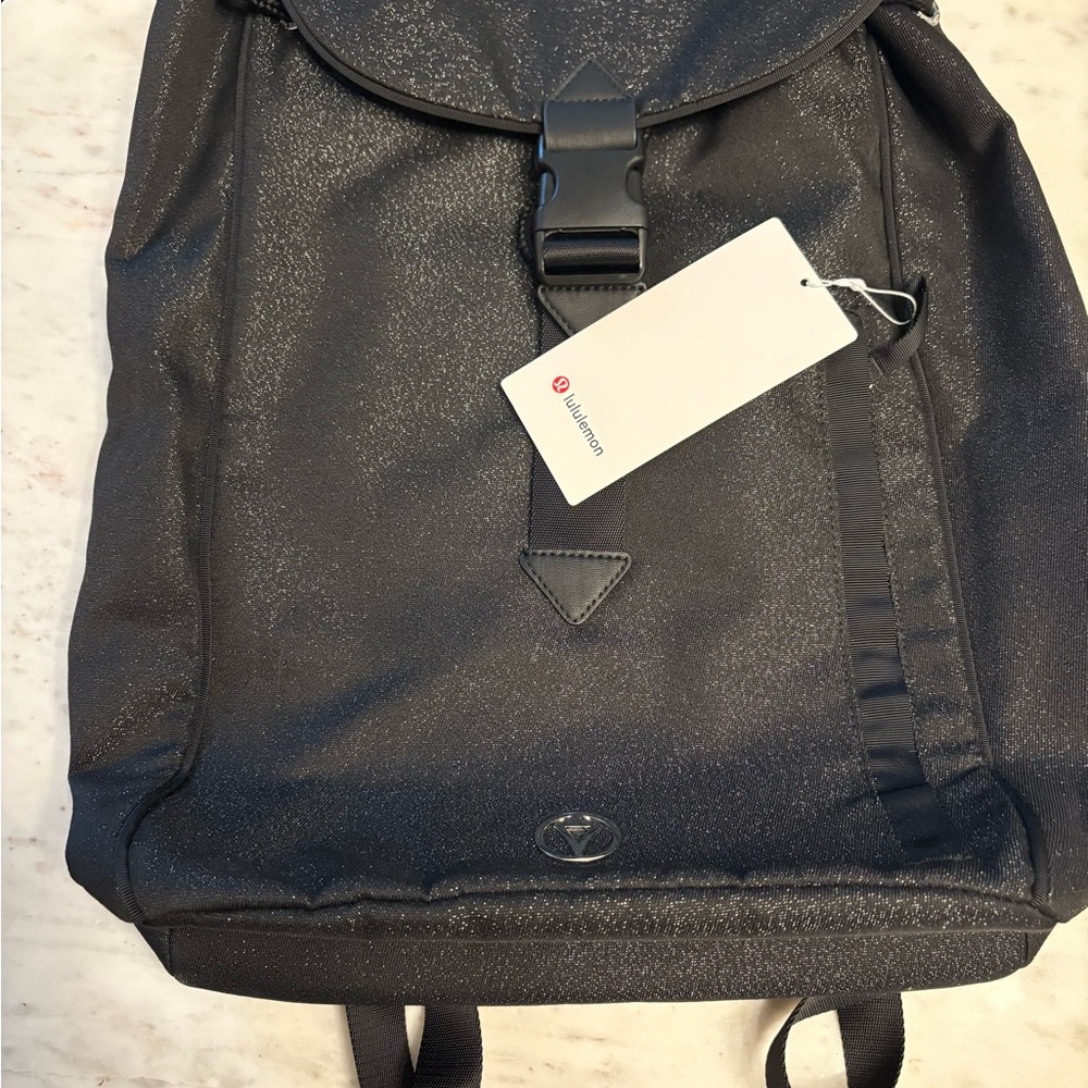 Lululemon/Iviva Black Backpack-NWT